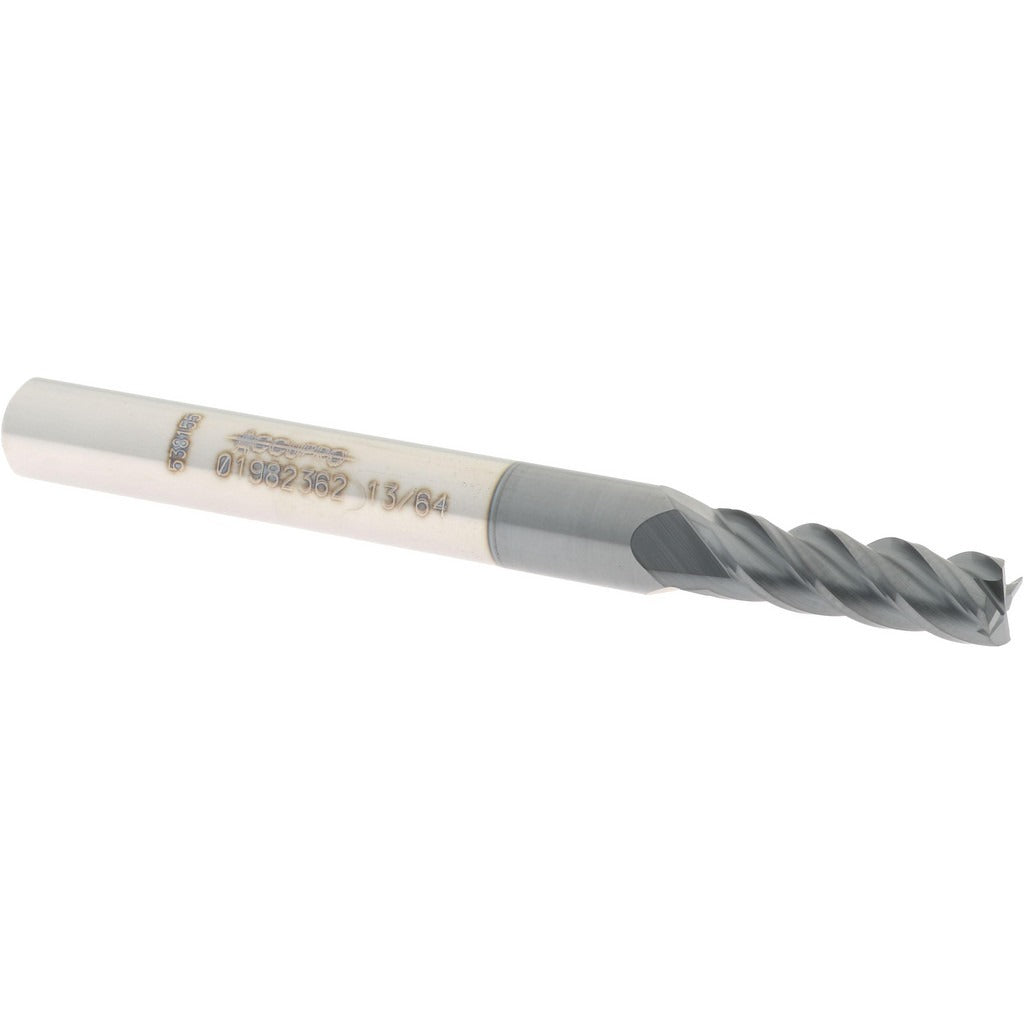 ACCUPRO Accupro 12182441 Square End Mill 13/64 in 4 Flute Carbide