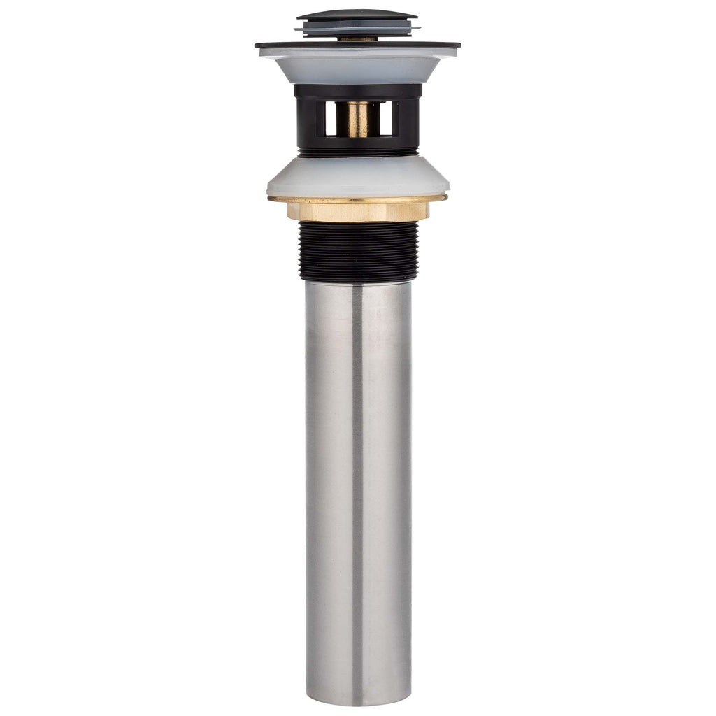 HARNEY HARDWARE Harney Hardware PPOPV19 Bathroom Sink Push Pop-Up Drain Stopper (1.25 to 1.5 in.)