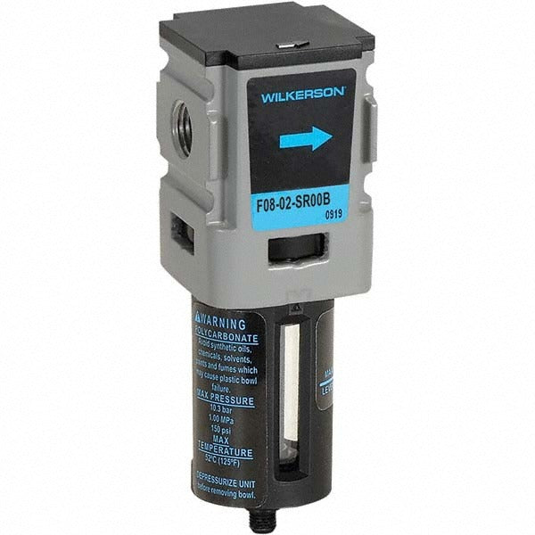 WILKERSON Wilkerson F08-02-SR00B Air Filter 1/4 in Npt 42 Scfm