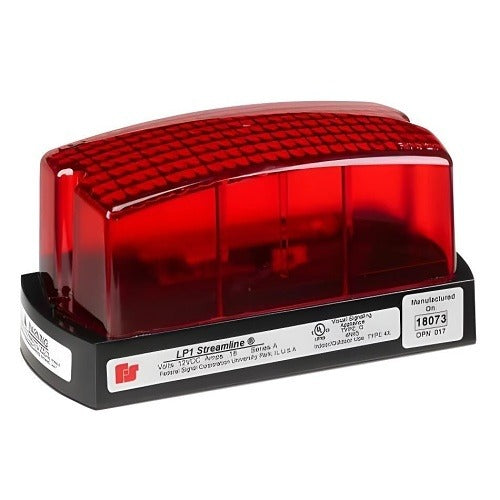 FEDERAL SIGNAL Federal Signal LP1-024R Strobe Light 24V Red