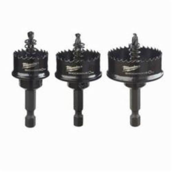 MILWAUKEE MILWAUKEE MIL-49-22-4800 Shockwave Thin Wall Hole Saw Kit 3-Piece