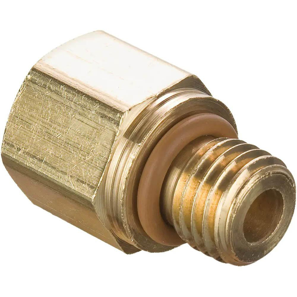 PARKER Parker 222P-2-MI14 Brass Iso Port Adapter Nptf M14x1.5