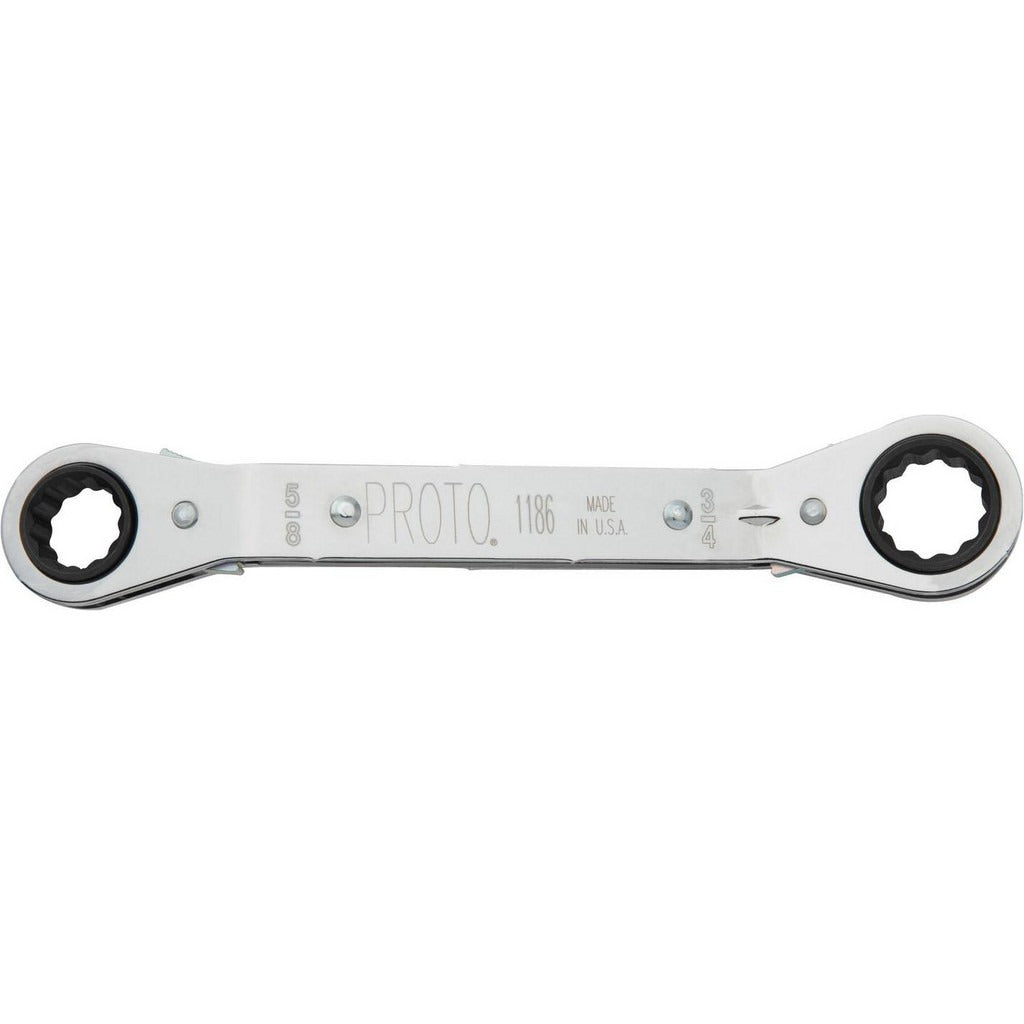 PROTO Proto J1186 Offset Box End Wrench 5/8 X 3/4 in 12 Point