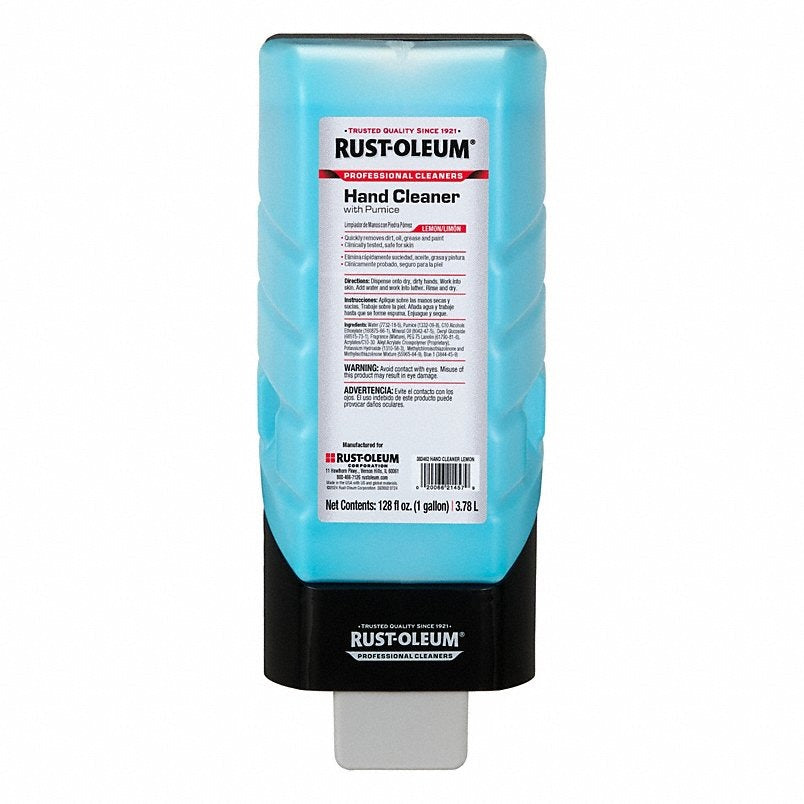 RUST-OLEUM Rust-oleum 383462 Hand Cleaner Blue Lemon 128 Oz