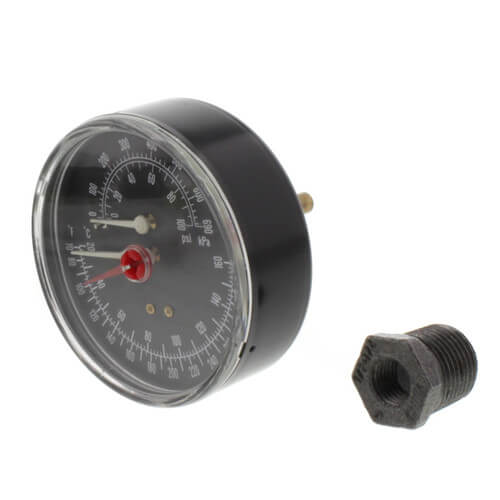 WEIL-MCLAIN 380-000-000 Combination Pressure-Temperature Gauge Kit