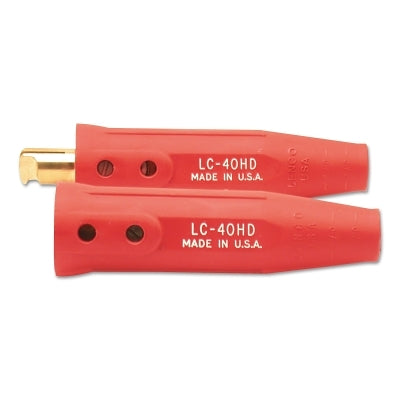 Lenco 5061 Cable Connector 3/0 AWG to 4/0 AWG Cap Double Oval-Point Screw Red