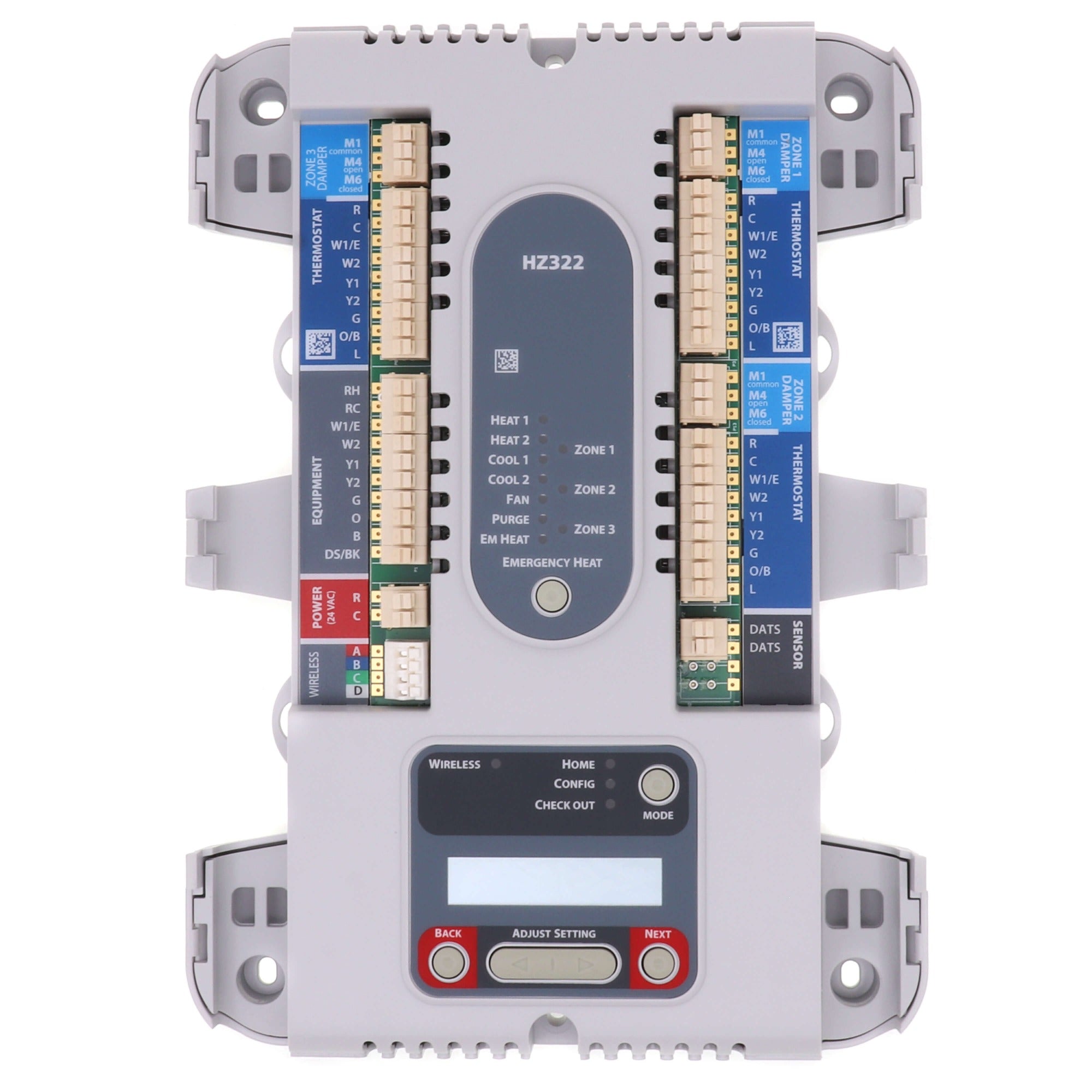 HONEYWELL HOME Honeywell Home HZ322K TrueZONE kit with HZ322 panel 40VA (3-zone) Y8835A1044