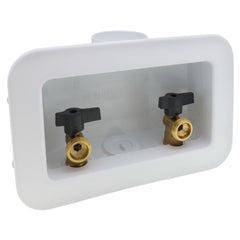 Oatey 38106 Centro II Quarter-Turn F1960 PEX Connection Washing Machine Supply Box