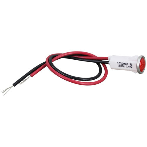 SIGNAL LIGHT 1/2 RED 250V ZI-301013 for Star Mfg