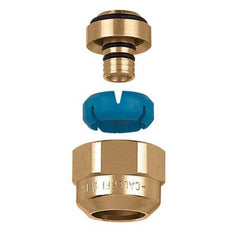 Caleffi 680504A 1/2 Inch PEX Brass Nut Adapter