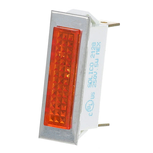 SIGNAL LIGHT 250 V 3/8 X 1-5/16 AMBER REPLACEMENT MPN for Southbend SOU1166491