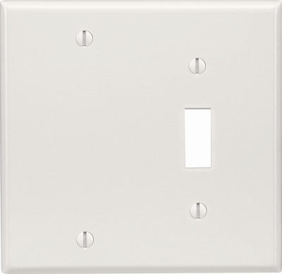 LEVITON Leviton Mfg Co 002-88006-000 2-gang Wall Plate Toggle Blank