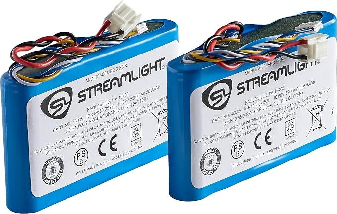 STREAMLIGHT Streamlight 46005 Battery Pack Lithium Ion Portable Scene Light II 10.89V (2-Pack) 46005
