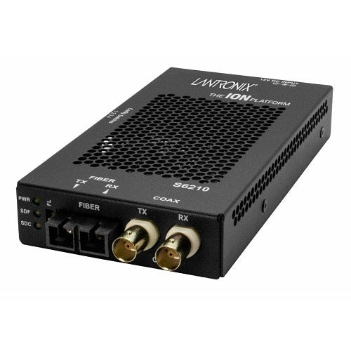 LANTRONIX Transition Networks S6210-3014-LA DS3 Coax to Fiber Converter