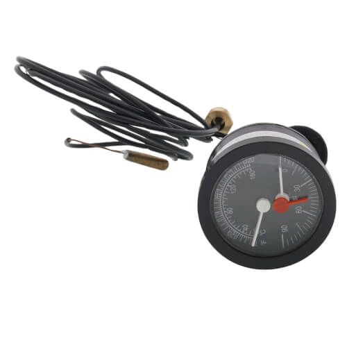 Weil-McLain 383-500-630 Pressure Temperature Gauge Assembly for Ultra Gas Boilers