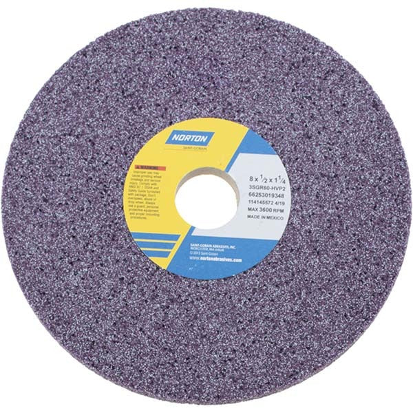 NORTON Norton 66253019348 Surface Grinding Wheel 8in 60 Grit