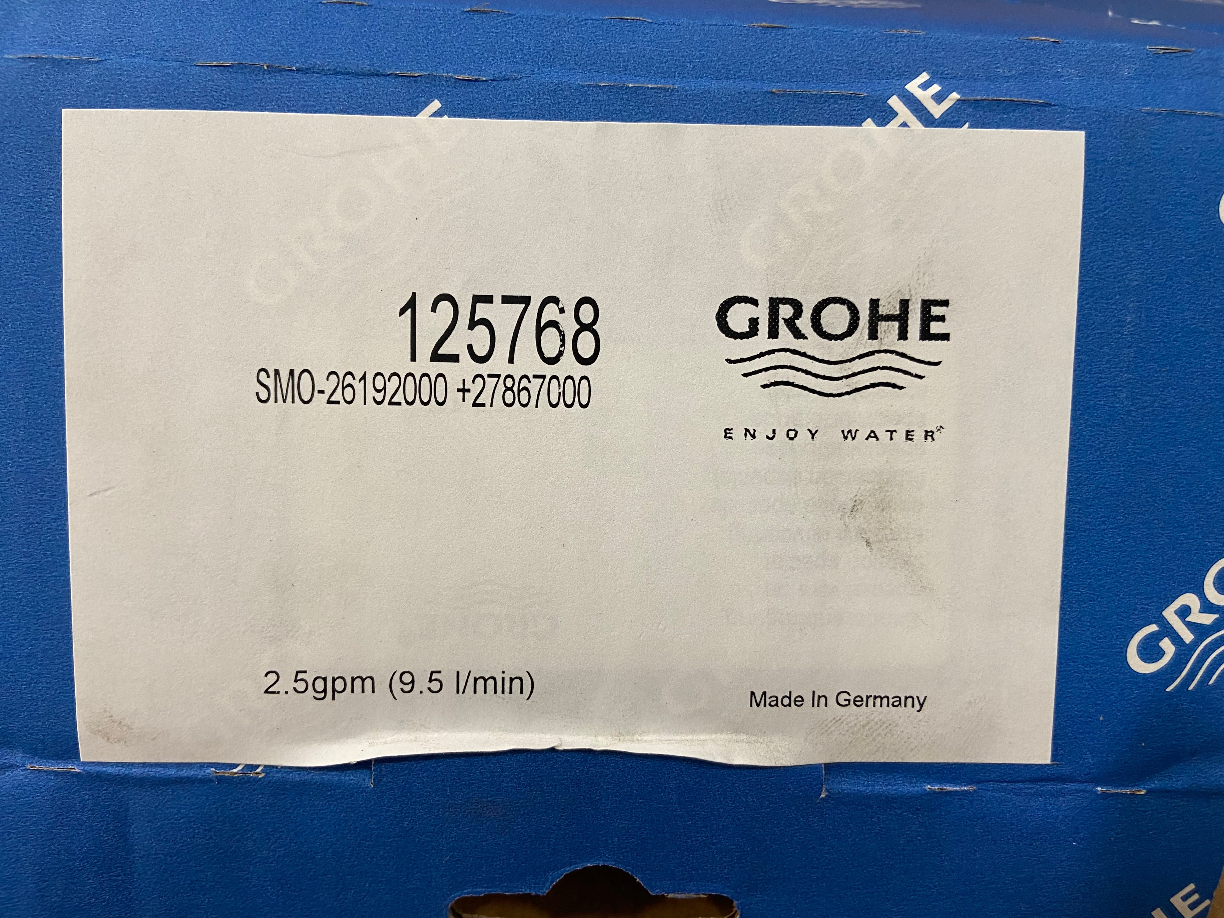 GROHE SMO-26192000 18 Slide Bar With Adjustable Hand Shower Holder