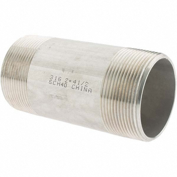 VALUE COLLECTION Value Collection 6BN2*41/2 Ss Pipe Nipple 2 in 316 Sch 40
