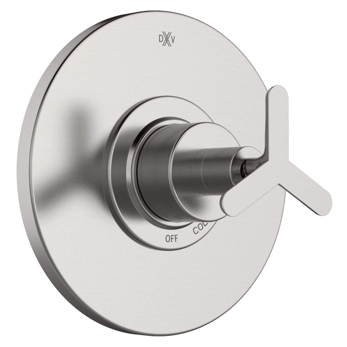 DXV D35105570.144 PERCY BRUSHED NICKLE PRESSURE BALANCE SHOWER VALVE TRIM/W TRI-SPOKE HANDLE