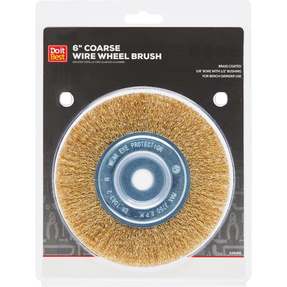 BSC PREFERRED Bsc Preferred 600 515-9009 Wire Wheel 6 Inch Coarse