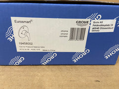 Grohe 19458002 Eurosmart Chrome Pressure Balance Valve Trim Set