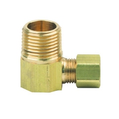 BrassCraft 69-4-2X 1/4 x 1/8 in. OD Tube x MIP Brass Compression Elbow