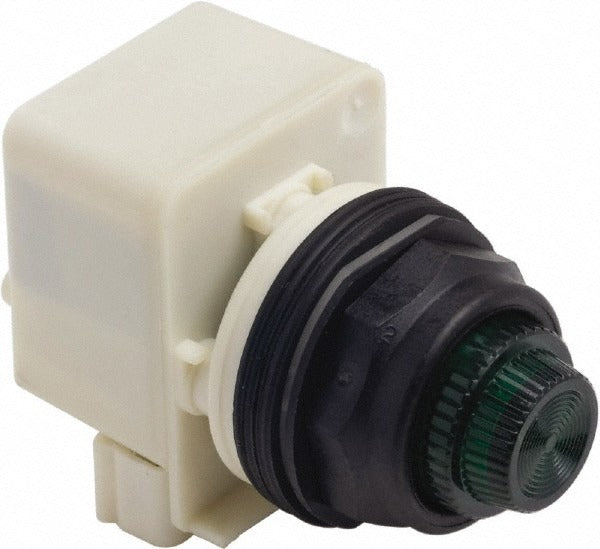 SCHNEIDER ELECTRIC Schneider Electric 9001SKP1LGG31 Led Pilot Light 120V Green