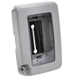 Intermatic WP6000G 1-Gang Weatherproof In-Use Receptacle Cover 8-Configuration Gray