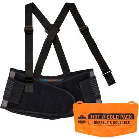 ERGODYNE Ergodyne 11121 Back Support Brace Hot Cold Therapy M