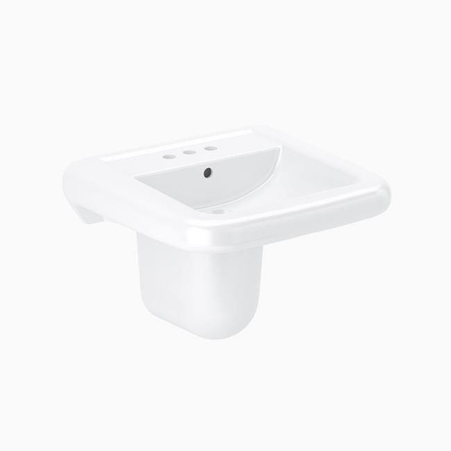 Sloan 3873075 SS3065-STG WH Sink 21 x 20 4 C'SET