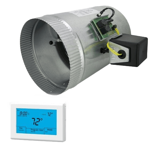 IO HVAC CONTROLS Io Hvac Controls D-Z1-09 Zone Damper Assembly 9 in