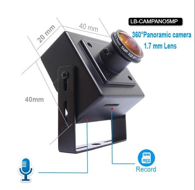LIONBEAM Lionbeam lb-campano5mp 5MP Mini Panoramic Wifi Ip Camera