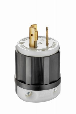 LEVITON Leviton Mfg Co R61-02321-0BX Locking Plug 20A 250V L6-20P