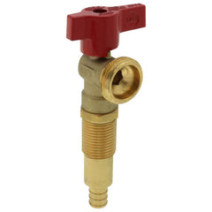 Oatey 38977 Brass Washing Machine Outlet Box Valve Red