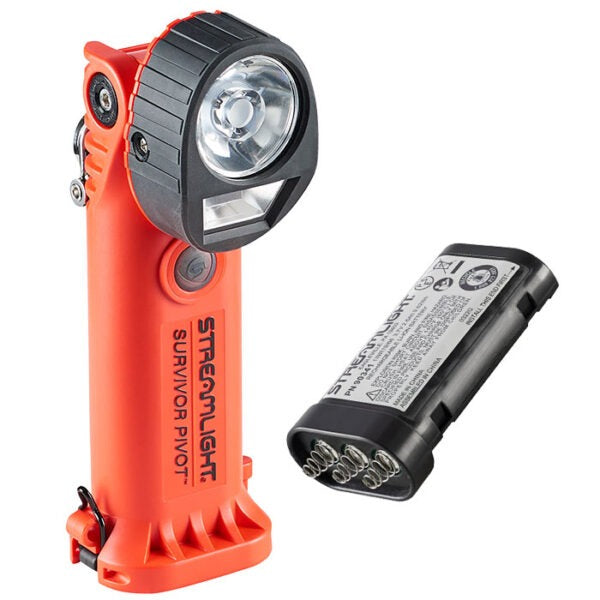 STREAMLIGHT Streamlight 91830 Survivor Pivot Flashlight 325/80 Lumens (90 Degree Pivot)