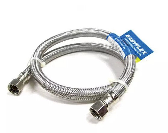 Easy Flex EF-FC-38C38C-12 Braided Stainless Sink Flexible Water Connector