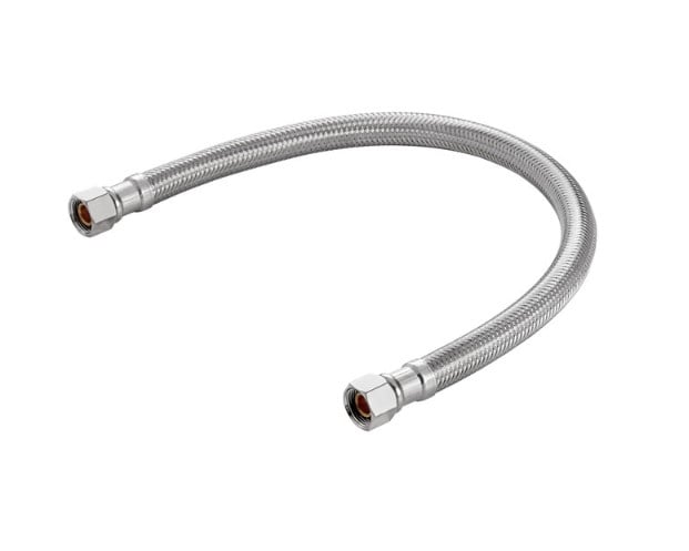 Easyflex EF-FC-38C38C-16 16 Stainless Steel Braided Faucet Connector with 3/8 Compression x 3/8 Compression