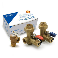 Easyflex EFLF-ISV-HCTP Tankless Water Heater Service Hot and Cold Pressure Relief Valve Kit