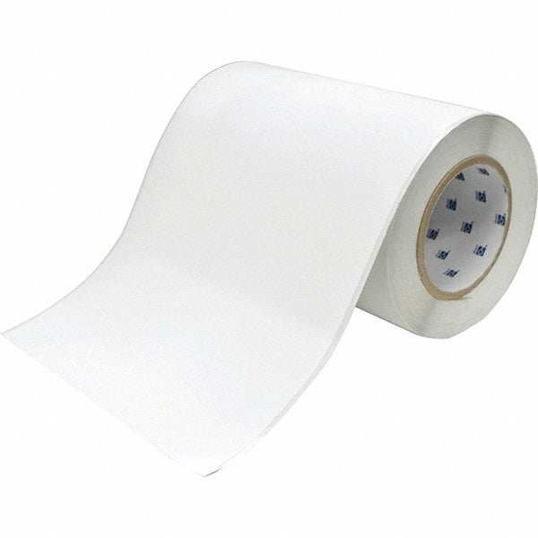 BRADY Brady 148663 Vinyl Label Roll White 100 Inches