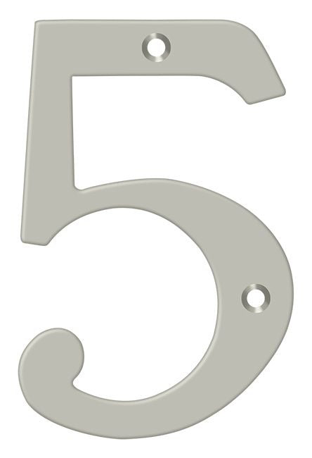 DELTANA Deltana RN4-5U15 4 Inch Solid Brass House Number