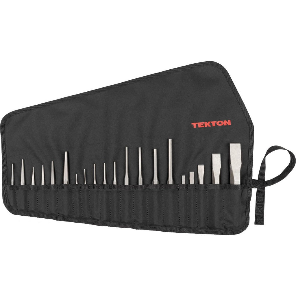 TEKTON Tekton PNC99101 Punch and Chisel Set 20-piece