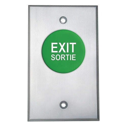 CAMDEN DOOR CONTROLS Camden Door Controls CM-4000GES Mushroom Exit Switch