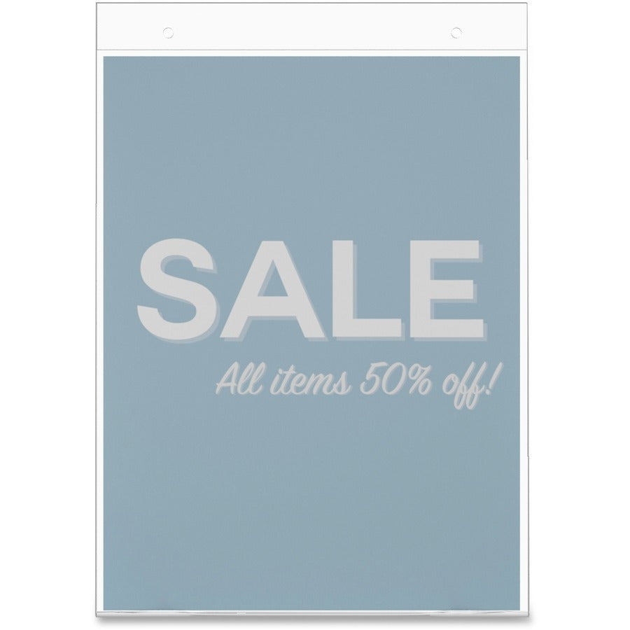 DEFLECTO Deflecto DEF68201 Wall Mount Sign Holder 8.5 x 11 (Portrait)