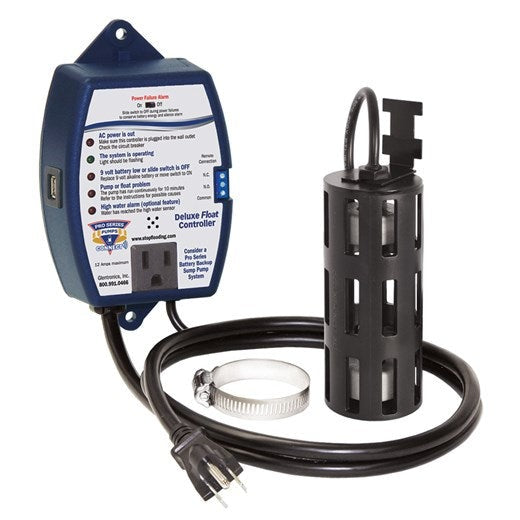 GLENTRONICS Glentronics DFC2 4-2/5 in. Deluxe Dual Float Control Switch