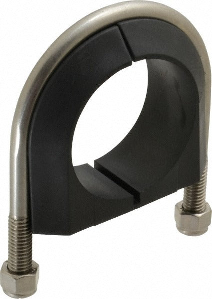 ZSI Zsi UB2PA6 U-bolt Clamp with Cushion 2 in 316 Ss