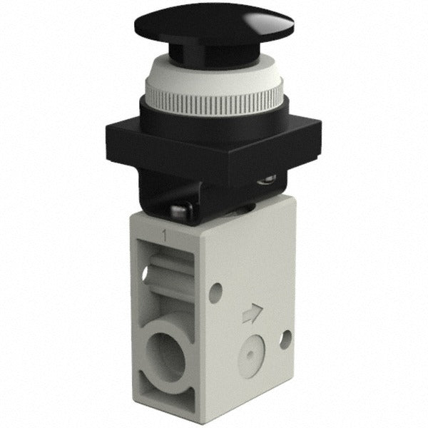 SMC Smc Pneumatics VM230-N02-30BA 3-way Valve Push Button