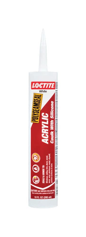 LOCTITE Loctite 1507600 Polyseamseal Acrylic Caulk 10 oz (10 oz)
