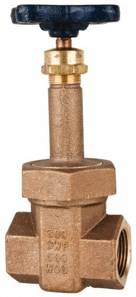 NIBCO Nibco NL2IS08 Gate Valve 3/4 in Threaded Bronze 300 Psi