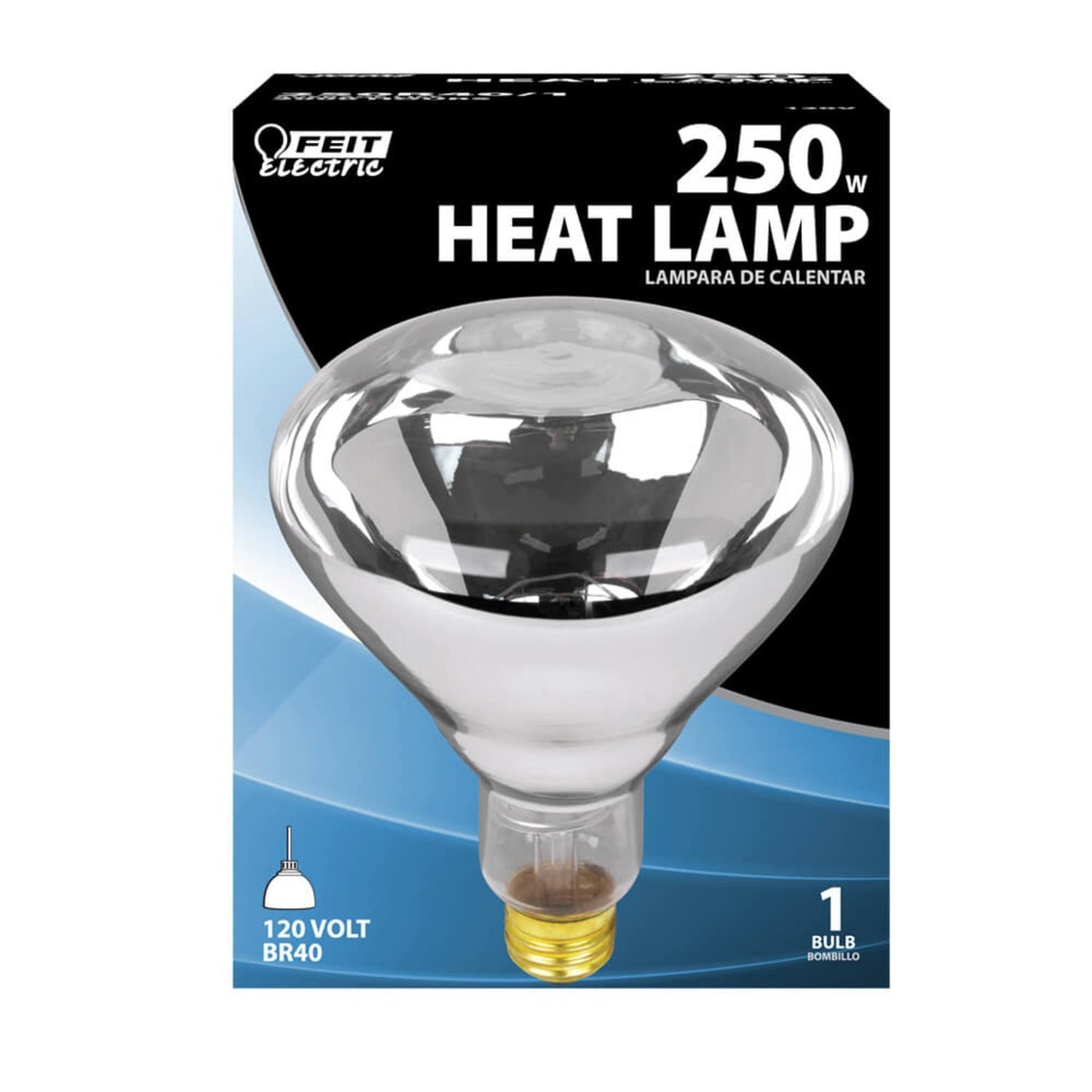 FEIT ELECTRIC Feit Electric 250R40/1 R40 reflector heat lamp 250W (Pack 1)