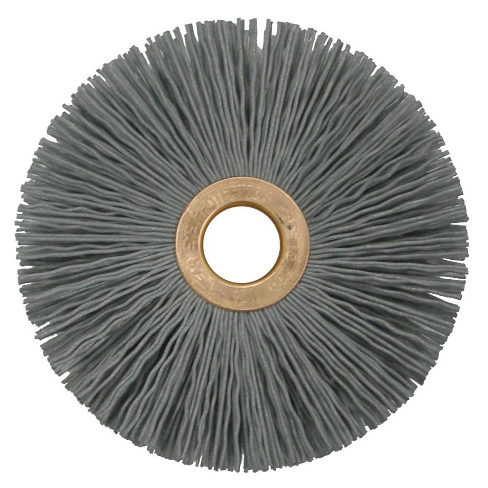 WEILER Weiler 17563 Wheel Brush 3 in Nylon 320 Grit Crimped